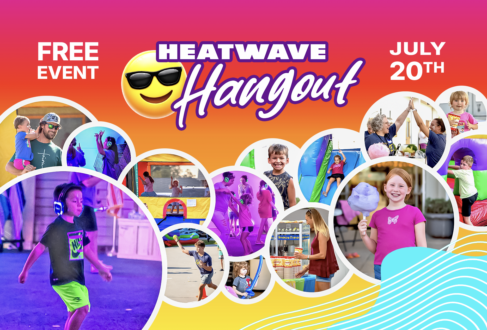 Heatwave Hangout — Monday, July 20, 6–8pm at Highlands Fellowship Abingdon Campus