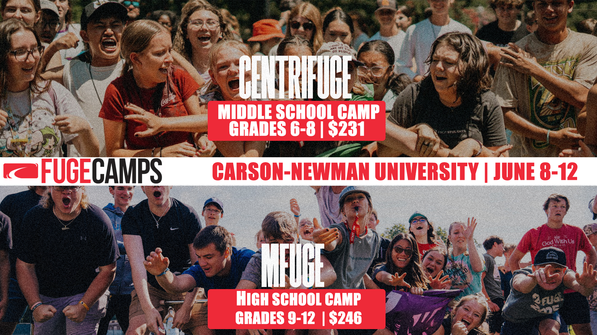 Fuge Camp Save The Date